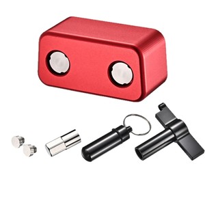 OBD Port Protector Lock For Sedan SUV Truck Aluminum Alloy Red Dashboard <b>Accessory</b> Durable Vehicle <b>Computer</b> Protection - Product Image 2