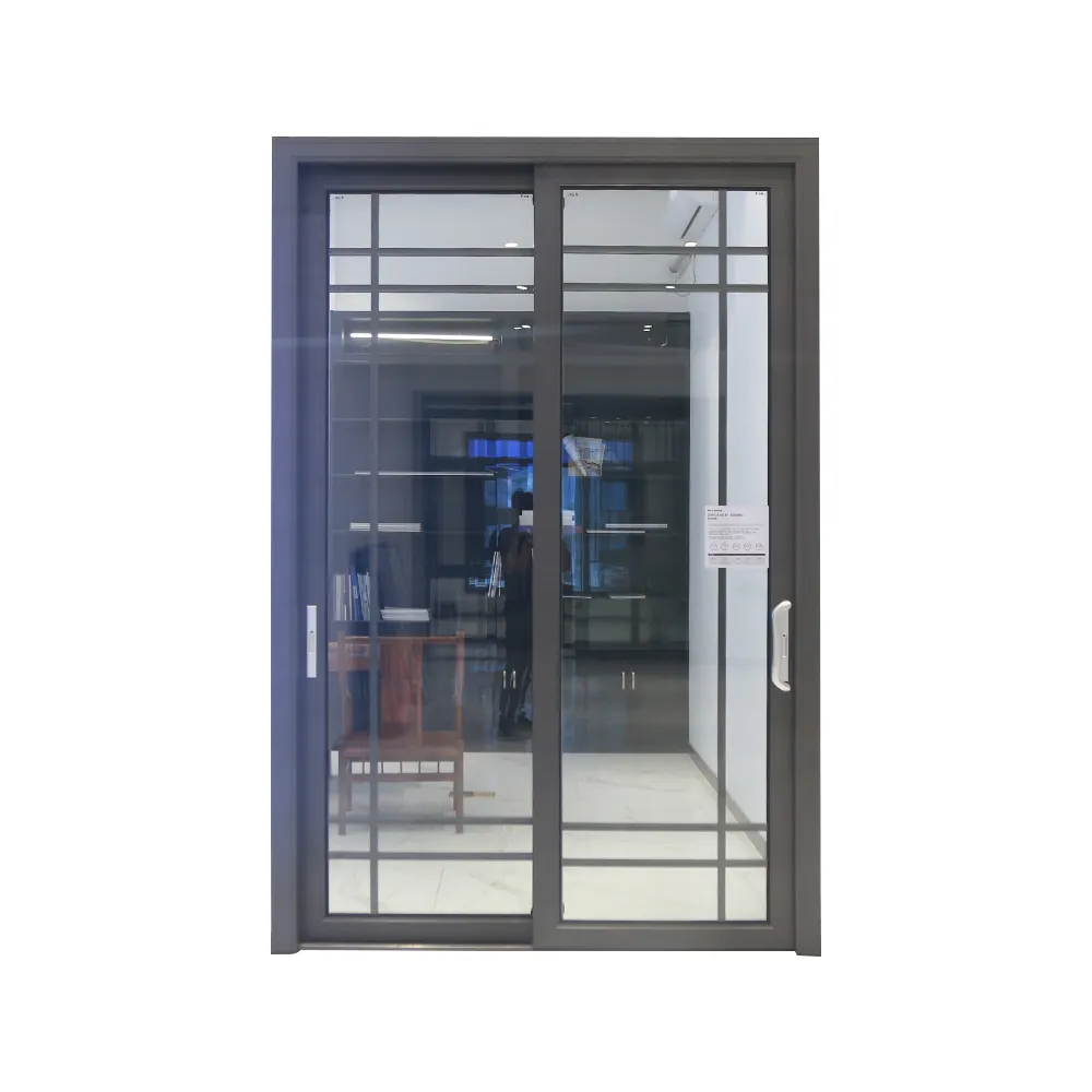 temple glass aluminum interior sliding kitchen door design