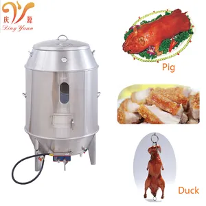 Nhà Hàng Thương Mại Lava Lock Gas Roasting Duck Oven Pig Lamb Roaster