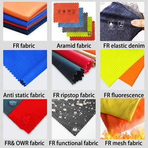 CP300AS-ST 78% cotton 18% Polyester 2% spandex 2% chống tĩnh CVC vải đàn hồi - Product Image 5