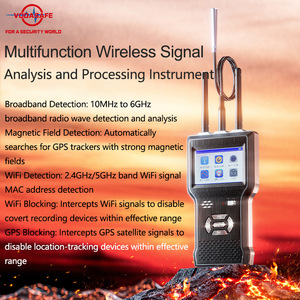 Detector DJ01 10MHz-6GHz, Escáner de Señales RF, Rastreador GPS, Detector de Micrófonos Ocultos, Detector de Cámaras Ocultas con Análisis de Señales WIFI 2.4G/5G - Product Image 3