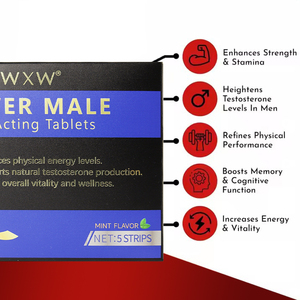 WXW En Stock Huître Eucommia Fleur Mâle Bonbon Pressé Herbe Naturelle Équilibre Hormones Masculines Maca Racine Mâle Vitalité Menthe Film - Product Image 6