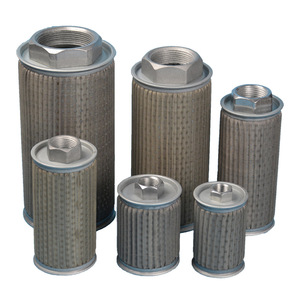 Filtre à huile tubulaire série MF à mailles métalliques, méthode d'adsorption pour unité hydraulique de machine de moulage par injection - Product Image 1
