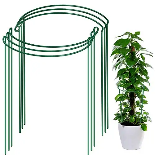 植物サポート金属鋼線緑色塗装防錆ガーデンフラワートマト成長メール販売オンライントレリスクリーパー