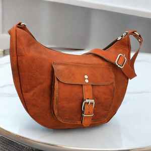 Sac à bandoulière en cuir véritable pour femmes, élégant, durable, pour voyage, travail ou décontracté, avec plusieurs compartiments, doux - Product Image 3