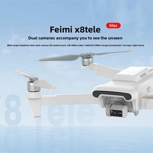 Drone Fimi X8 <span class=keywords><strong>Tele</strong></span> Max avec caméras principales grand angle, zoom 4K, prise de vue de nuit, diffusion vocale, photographie aérienne 4G, en plastique - Product Image 4
