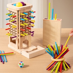 Gioco in Legno 3 in 1 Konig Kids, Giocattoli Educativi <span class=keywords><strong>Montessori</strong></span> Personalizzati per Bambini - Product Image 1