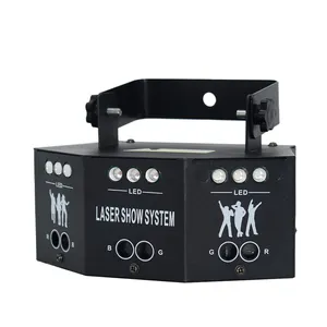 15 Eyes KTV Bars Stage Party Light Sound Activated Home Projection Cool Dazzling DMX DJ Disco Dance Laser Strobe Light