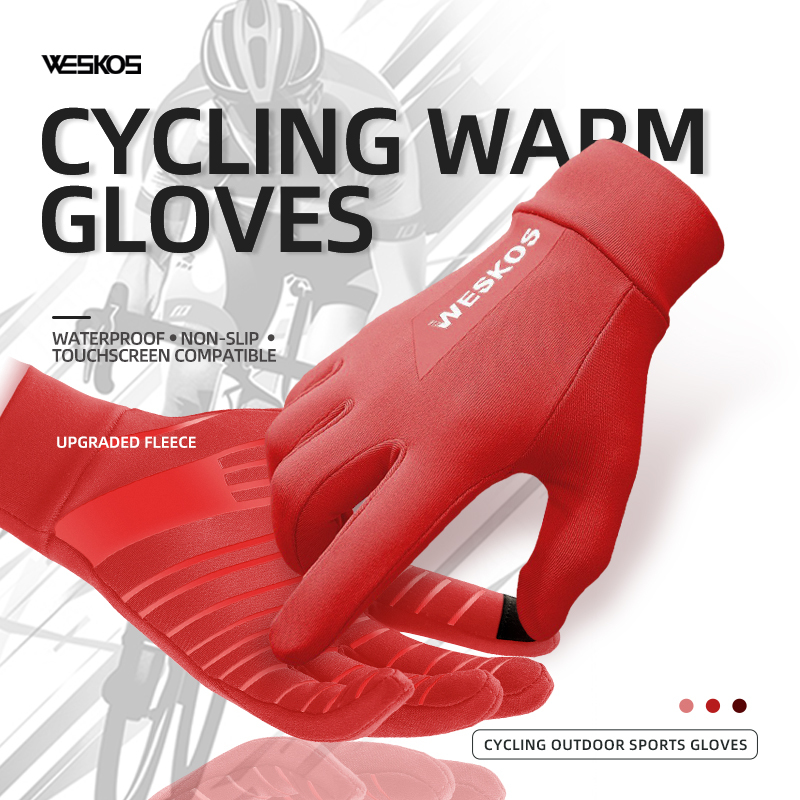 Multi Sport Winter Gloves Polyester Waterproof
