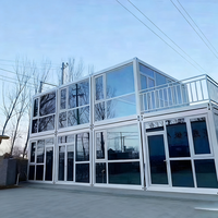 Maisons modulaires en acier mobiles de luxe personnalisées pour les sites touristiques, les restaurants, les bureaux, les bâtiments imperméables