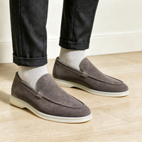 Mocassins en daim de vache pour hommes en gros – Cadeau idéal pour la fête de Thanksgiving, Noël, pour mari, papa, ou entre amis aujourd'hui