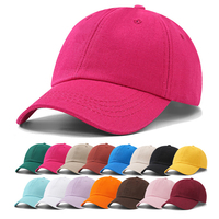 Casquette de baseball en coton à 6 panneaux pour enfants avec logo personnalisé, casquette de sport de haute qualité pour enfants, broderie, impression, casquette de soleil pour l'école, les voyages, OEM Factory