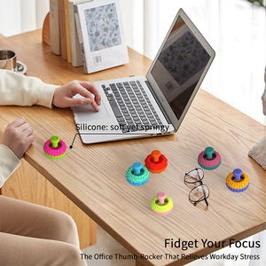 BUYUER Jouets sensoriels anti-stress en silicone pour manette de jeu - Lot de 6 jouets sensoriels à presser pour enfants et adultes - Product Image 6