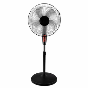 Gấp gỗ thiết kế 36 inch 20 "đứng điện Vua 3 tốc độ quay 360 OX cộng với 18inch AC đứng <span class=keywords><strong>fan</strong></span> với LED - Product Image 1