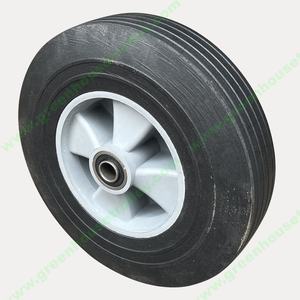 Roues <span class=keywords><strong>à</strong></span> roulettes en caoutchouc massif de 10 pouces en gros, roues et pneus en caoutchouc massif de 10''x2.75'' pour chariots <span class=keywords><strong>à</strong></span> main - Product Image 3