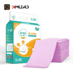 Incontinencia para adultos no tejida desechable underpad absorbente lavable underpad