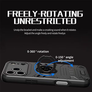 <span class=keywords><strong>Coque</strong></span> de protection pour béquille à anneau rotatif à 360 ° pour <span class=keywords><strong>OnePlus</strong></span> Nord 5 Nord CE5 13T 13 <span class=keywords><strong>Pro</strong></span> 13R PC + <span class=keywords><strong>coque</strong></span> TPU - Product Image 6