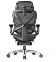 Chaise de bureau ergonomique avec appui-tête en maille respirante et accoudoirs réglables, pivotante et inclinable, pour ordinateur, idéale pour le bureau à domicile, vente en gros
