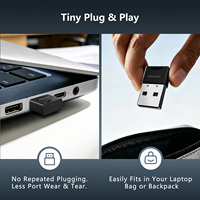 Mini Mouse USB al por Mayor, Dispositivo de Movimiento de Ratón para Laptop y PC, Plug and Play, Sin Necesidad de Software