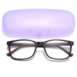 新款时尚塑料蓝光猫眼老花镜彩色阅读器眼镜整体销售
