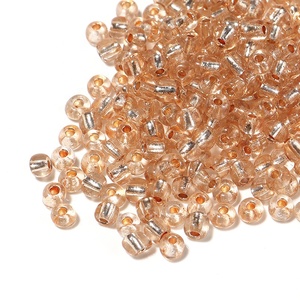 중국 공급 실버 유리 구슬 수제 의류 DIY 보석 액세서리 수제 구슬 450 g - Product Image 1