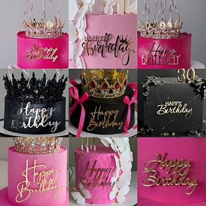 Decoración de Pastel de Cumpleaños con Miel y Dulzura, Adorno Acrílico para Fiestas de Cumpleaños - Product Image 5