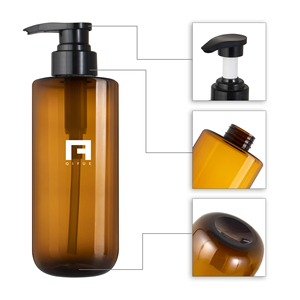 300ml 400ml 500ml 600ml <strong>Shampoo</strong> <strong>Bottle</strong> PET Plastic <strong>Bottles</strong> Press <strong>Pump</strong> for Body Wash Conditioner Empty Personal Care Packaging - Product Image 3
