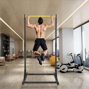 Barra per Trazioni Autoportante in Acciaio per Allenamento di Forza a <span class=keywords><strong>Casa</strong></span>, con Supporto per Dip e Chin-up, per Uso Domestico - Product Image 5