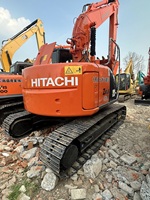Excavadora de segunda mano Excelente estado Usado Hitachi zx135 Us en bajo consumo de combustible Japón Hecho Usado Hitachi 135