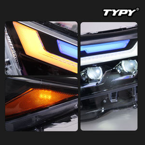 Feux de jour à LED avec clignotants lumineux 12V Nouveauté 2020-2025 pour mise à niveau des phares hybrides - Product Image 2