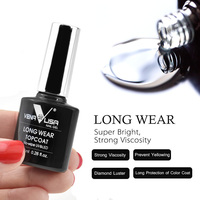 VENALISA Nail Art longue durée trempé Nowipe couche de finition Gel facile à décoller base d'eau vernis émail Gels de base