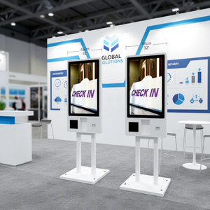 WUXIN - Quiosco de Pago de Autoservicio con Pantalla Táctil de 32 Pulgadas, Lector de Códigos de Barras, Reconocimiento Facial para Mostrar Menús y Pedidos en Restaurantes - Product Image 3