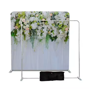 خلفية الزفاف الفاخرة الزفاف الظهر تصميم قطرة الزينة المرحلة زهرة جدار اقتراح الخطوبة الزواج لي خلفية للبيع - Product Image 4