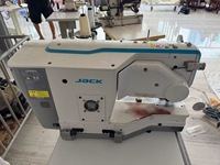 Nouvelle machine à boutonnières électronique JACK 1790G, machine à coudre industrielle automatique informatisée avec écran tactile