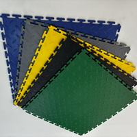Qualité supérieure Meilleur prix Robuste Revêtement de sol industriel en PVC Emboîtement Carreaux de sol en plastique pour garage