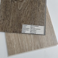 Revêtement de sol en vinyle de luxe imperméable et ignifuge, à emboîtement, imitation marbre, bois, composite plastique, clic SPC, pour intérieur