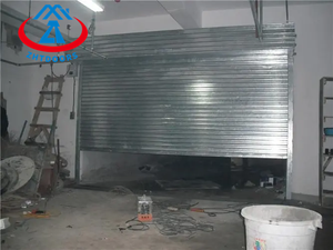 ZHTDOORS Moteur tubulaire multi-matériaux personnalisé en acier inoxydable belle porte pour volet roulant avec système manuel - Product Image 3