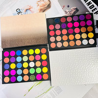 Palette de Fards à Paupières 35 Couleurs Pailletées, Spécial Maquillage de Scène pour Enfants, Fard Naturel Longue Tenue