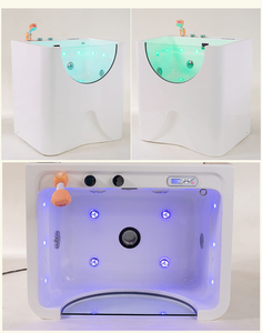 EUR PET-Bañera <span class=keywords><strong>de</strong></span> hidromasaje <span class=keywords><strong>para</strong></span> interior, bañera <span class=keywords><strong>de</strong></span> masaje independiente, respetuosa con el medio ambiente <span class=keywords><strong>para</strong></span> gatos y <span class=keywords><strong>perros</strong></span>, aseo y limpieza <span class=keywords><strong>de</strong></span> mascotas - Product Image 3