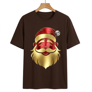 OEM Plus Size Breathable Anti-Pilling Neck Printed Viscose/Cotton Mens Short Sleeve T-<b>Shirt</b> Fashionable Wholesale India Tirupur - Product Image 1