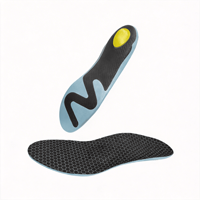 Semelles orthopédiques unisexes pour chaussures de sport, lot de 2 – Durables, écologiques, légères, hautement élastiques, coussinets souples pour les pieds, orthèses podologiques