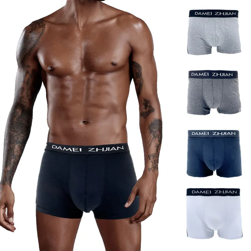 Custom Basic Male Mens Boxers Briefs Underwear Men for Men Big Size