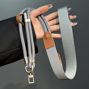 Correa ajustable de poliéster para llevar el teléfono móvil con correa ajustable para viajes al aire libre, se puede usar en diagonal. - Product Image 4