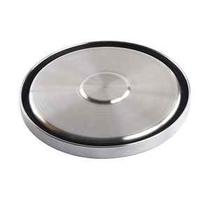 Hot bán vòng số lượng lớn kín lưu trữ lọ thép không gỉ thực phẩm lưu trữ <span class=keywords><strong>container</strong></span> với nắp - Product Image 3