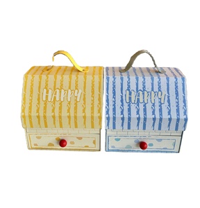 Journée des enfants dessin animé <span class=keywords><strong>monde</strong></span> maison couverture cadeau papier boîte anniversaire compagnon Snack jouet bonbons chocolat papeterie boîte d'emballage - Product Image 3