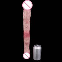 Dildos réalistes de 44 cm de long, en silicone, gros pénis, jouets sexuels anaux souples, ventouse, gros pénis pour femmes, hommes, masturbateurs adultes