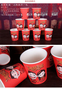 230g di carta rivestita di argilla per tazza di carta lucida a parete singola per tazze di gelato - Product Image 5