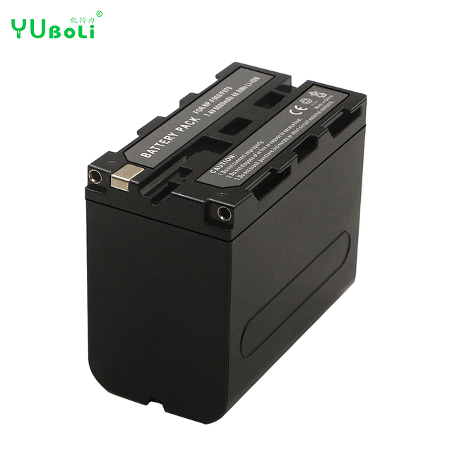 6600mAh 7.4V High Capacity Digital Camera Battery for Sony Camera Battery Pack,suitable for Sony NP-F960 NP-F970 Battery