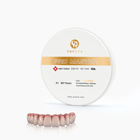 Yucera Pro Master multicapa Zirconia bloques dentales A1/A2/A3 Color 100% TOSOH polvo