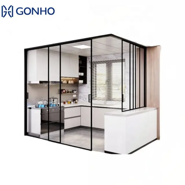 Apartment Interior Sliding Door Modern Sliding Door Sliding Glass Frame Glass Shower Cabin With One Sliding Door